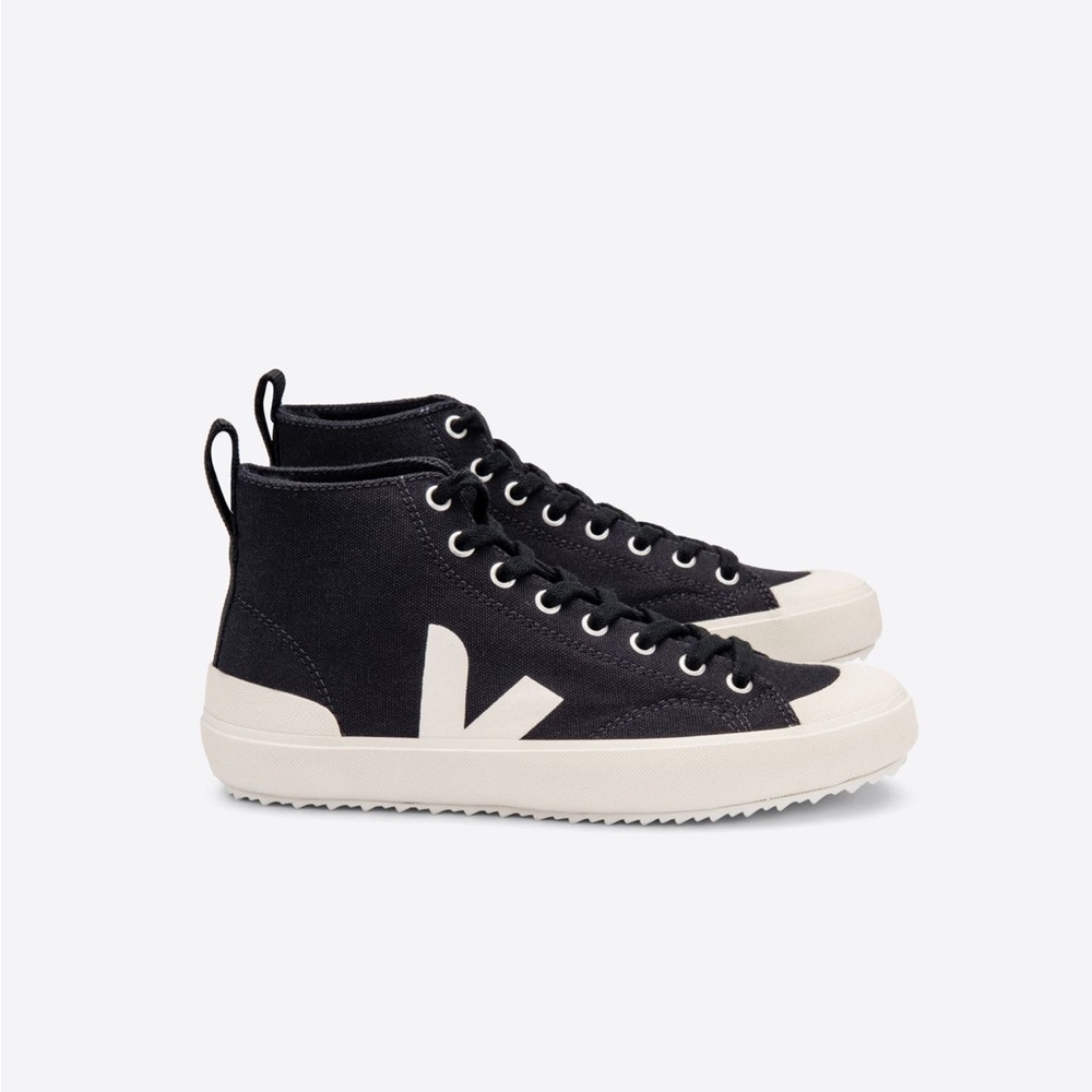 BRAND NEW Veja Black Pierre Nova High Top Canvas Shoes Size 10 Men / 43 EU